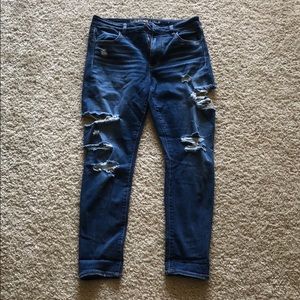 American Eagle Ripped Skinny Jeans
